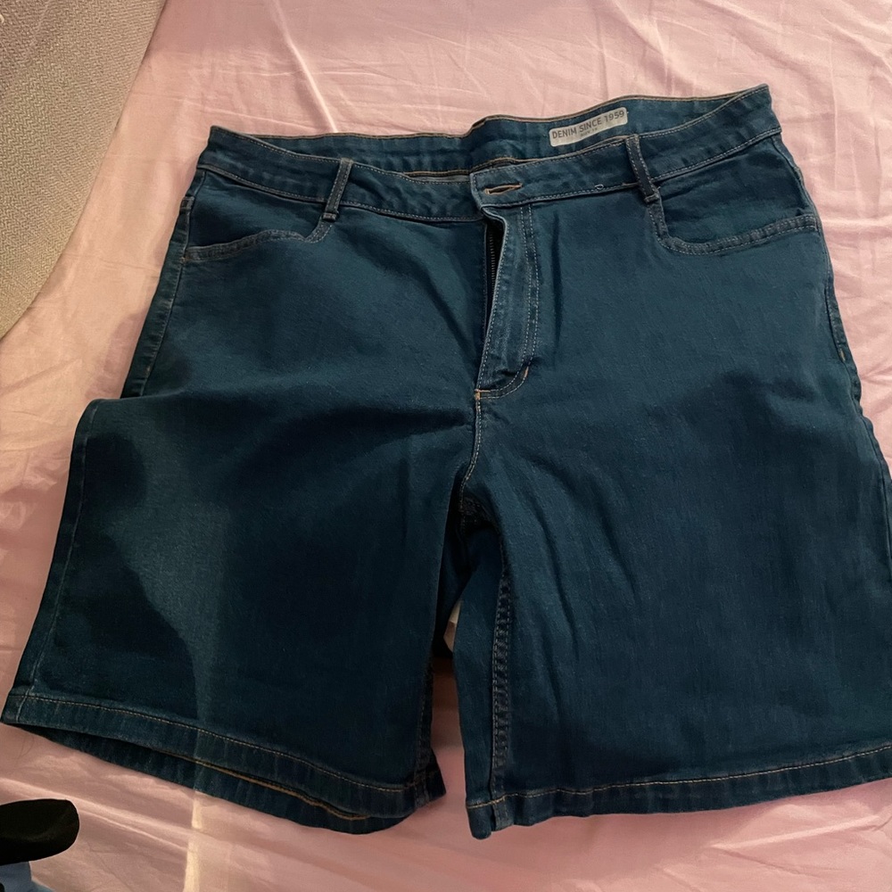 Never worn Marks & Spencer jean shorts